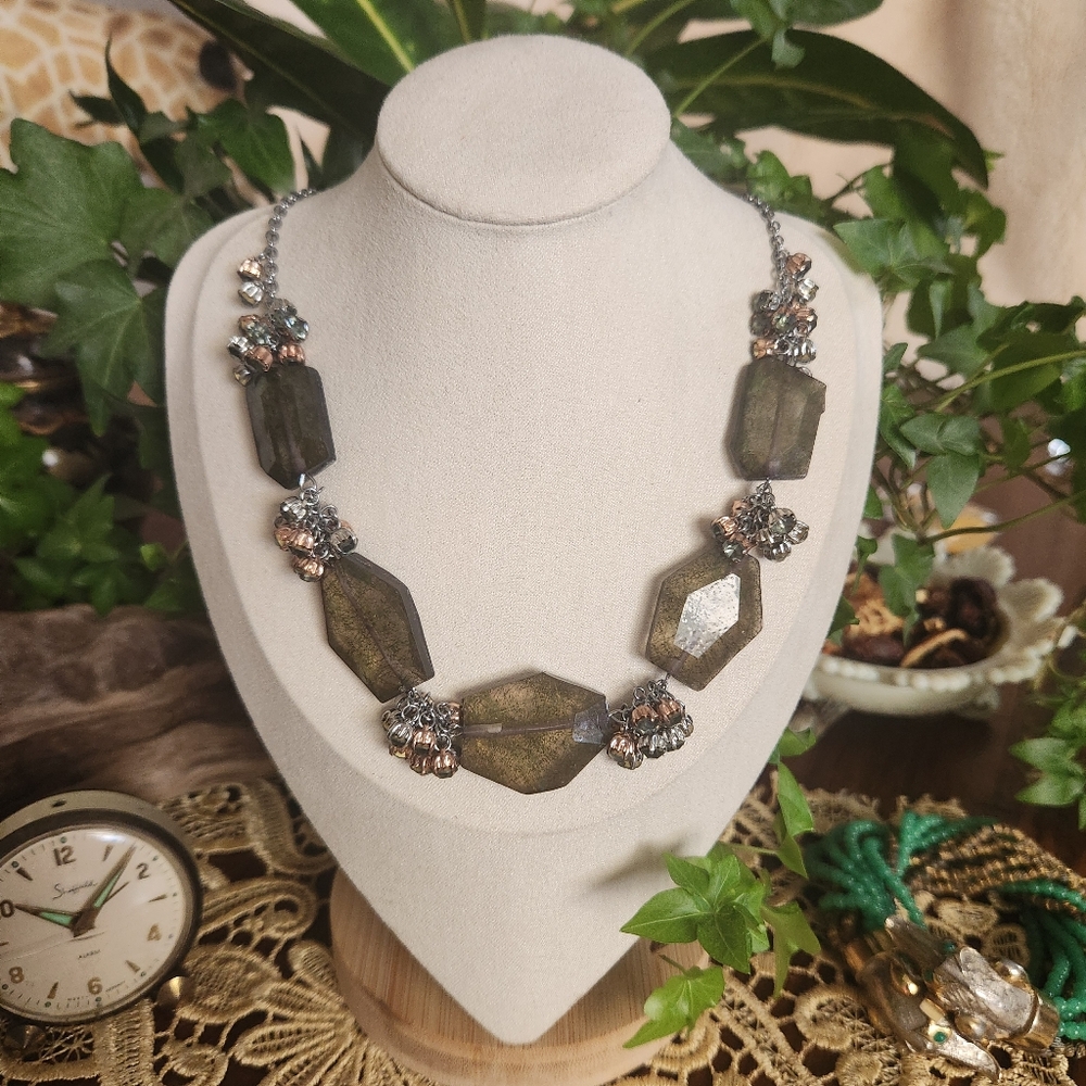 Elegant Multi-Stone Necklace
